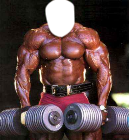 Bodybuilder FACEinHOLE